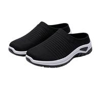 Womens Slip On Trainers Wide Fit,Casual Walking Trainers For Women Breathable Mesh Sneakers With Non-Slip Sole Lightweight Hiking Shoes Comfortable Summer Loafers For Daily Wear Outdoor