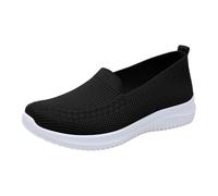 Women's Slip-On Trainers, Width H Orthopaedic Shoes, Walking Shoes, Barefoot Shoes, Lightweight Mesh Breathable Running Shoes, Comfortable, Summer Shoes, Outdoor Sports, Gym, Trainers, Sports Shoes