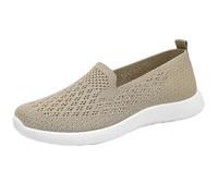 Women's Slip On Trainers with Memory Foam,Memory Foam Sneakers Tennis,Hand Free Running Shoes,Comfortable and Soft,Provides Cushioning,for Busy Mornings Or When Going Out Coffee