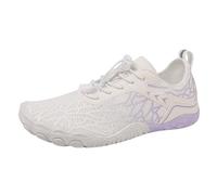 Womens Slip Trainers Walking Shoes Minimalist Sneakers Lightweight Non Tennis Waterproof rain Boots Ladies Fashion Purple