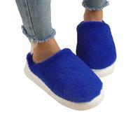 Womens Slipper Memory Foam Fluffy Men's Festive Pattern Slippers Comfy Faux Shearling Indoor House Shoes And Outdoor