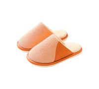 Womens Slipper Size 3 Clearance Women Comfy House Slippers Bedroom Slippers Indoor Outdoor House Shoes Slip On Home Shoes Lightweight Breathable Comfy Warm Memory Foam Slippers Orange