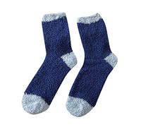 Womens Slipper Socks Size 4-7 Uk Men's Winter Socks s for Her Pilates Women Autumn and Winter Striped Polka Dot Coral Fleece Warm Thick Home Socks Stockings 2025 Outlet Clearance Uk
