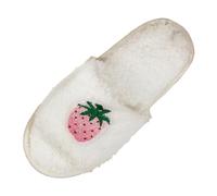 Women's Slippers 2023 Spring Autumn Pink Strawberry Home Leisure Non Slip Cozy For Ladies Slippers