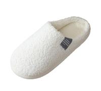 Women's Slippers Autumn Winter Men Women Couple Home Padded Warm Enclosed Toe Non Slip Cozy Comfortable Slippers