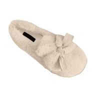 Womens Slippers Casual Memory-Foam Plush Fleece Lined Closed Toe Anti-Slip Home Slippers for Ladies Indoor House