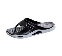 Women's Slippers Comfortable Easy to Put On, Women's Summer Comfortable Orthopaedic Slipper, Slipper - Thick Minimalist Funky Slippers, Outdoor Pool Flip-Flops, Daily Versatile Flip Flops, Black, 9.5