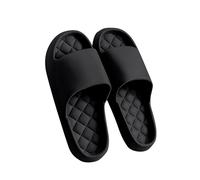 Womens Slippers Flat Slingback Comfortable Lightweight Shower Pool Waterproof Summer Shoes Ladies Flat Resistant Beach Open Toe Foam Rubber Slippers UK Black