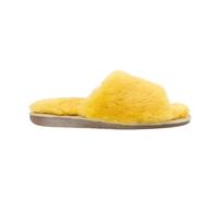 Women's Slippers Genuine Leather Sheepskin House Shoes Wool Lined D010