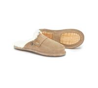Women's Slippers Genuine Leather Sheepskin Slippers with Wool D021