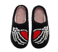 Womens Slippers,Halloween Costumes Adult Women Devil,Halloween Shoes Memory Foam Warm Cosy Non Slip Indoor Outdoor Home Fluffy Ladies Winter Shoes Gifts