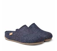 Women's slippers in recycled felt - MONA-FR - Navy, 45 EU - 10.5 UK