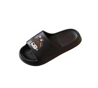 Womens Slippers,Ladies Non-Slip Cloud Shower EVA Slipper Thick Soles Sliders Stepping Feeling Light Soft Soles Sliders Summer Open Toe Breathable Home Bathroom Waterproof Comfortable Slides Size 2.5-8