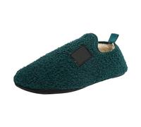 Women's Slippers Men Ladies Couples Winter Solid Colour Soft Bottom Closed Back Thickened Velvet Warm Cozy Indoor Slippers