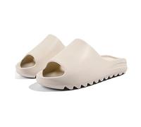 Womens Slippers Men's and women's summer leisure beach sandals, soft bottom slides, thick bottom platforms, anti-skid home slippers, coconut slippers, men's fashion outdoor wear summer flip fl