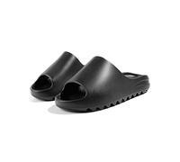 Womens Slippers Men's and women's summer leisure beach sandals, soft bottom slides, thick bottom platforms, anti-skid home slippers, coconut slippers, men's fashion outdoor wear summer flip fl