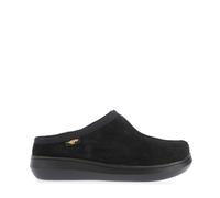 Women's Slippers Rocket Dog Sugar Glider Suede Mule Slip on in Black