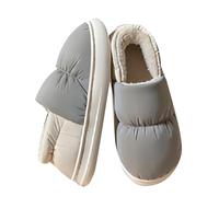 Womens Slippers Size 7 Couple Cotton Slippers Women's Winter Home Plush Warm Slippers My Slippers for Women