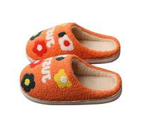 Women's Slippers Winter Comfortable Slippers Elegant Closed Front | Women's Slippers Warm Lined House Slippers Plush Home Shoes Soft Non-Slip House Slippers Platform Slippers