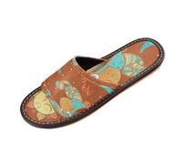 Women's Slippers Zodiac Sign Capricorn Constellations Horoscope Summer Open Toe Travel House Slippers