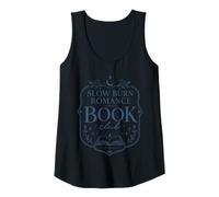 Womens Slow Burn Romance Book Club Romance Reader Book Lover Tank Top