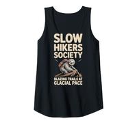 Women's Slow Hikers Society Blazing Trails At A Glacial Pace Tank Top