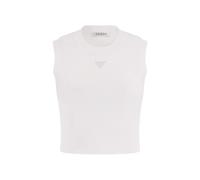 Women's Small Triangle Tank Top Guess Blanc M