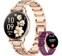Women's Smart Watch Smartwatch: 1.32 Inches Digital Watches with Answer Calls Sports Modes Blood Pressure Sleep Pedometer Waterproof IP68 Fitness Tracker for Android iOS