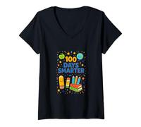 Womens Smarter Every School Day Design V-Neck T-Shirt