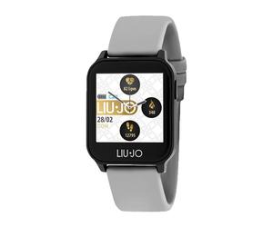 Womens Smartwatch LIU JO LUXURY SWLJ008 Silicone Gray Black Touchscreen