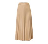Women's Smooth PU Pleated Skirt Mexx Marron 44