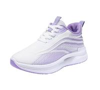 Women's Sneaker Tennis Shoes Running Shoes Workout Walking Gym Lightweight Athletic Comfortable Casual Memory Foam Fashion Shoes UK 4.5#1-Purple