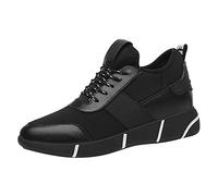 Women's Sneakers for Winter Leisure Cosy Fleece Sports Shoes Korean Style Versatile Running Travel Shoes for Active Women, BK2, 7 UK