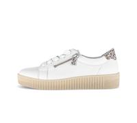 Gabor Wisdom White Leopard Womens Trainers 83.334.29