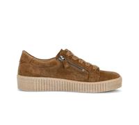 Gabor Women's Adult Low Trainers 6010.02 Wide F Zip, Cognac, 7.5 UK