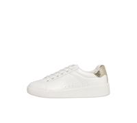 ONLY Womens Onlsoul-4 Pu Sneaker, White Detail W Gold, 3 UK