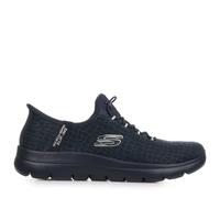 Skechers Women's Trainers Summits Classy Night – Dark Navy Mesh/Silver Trim – UK 8