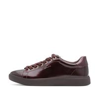 Tamaris Women's Low Flat Trainers, Red (Burgundy PAT.), 36