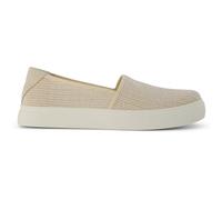 TOMS Women's Kameron Slip On Sneaker, Beige Open Weave Mesh/Suede, 9 UK