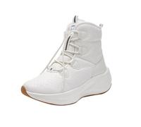 Womens Snow Boots Waterproof Womens Winter Boots Winter Comfortable Cotton Shoes Anti Booties for Women Booties Waetpoof Cute Fall for Teens (Beige, 5)