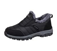 Women's Snow Boots Winter Warm Thickened Fashion Slip On Casual Shoes Comfortable Couple Style Thick Bottom (BK2, 8)