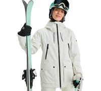 Roxy Stated - Women White Technical Snow Jacket