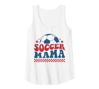 Womens Soccer Mama Mom Mommy Mother Soccer Support Soccer Family Tank Top