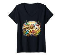 Women's Soccer - World Cup WM Celebration V-Neck T-Shirt