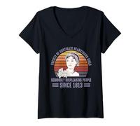 Womens Society of Obstinate Headstrong Girls V-Neck T-Shirt