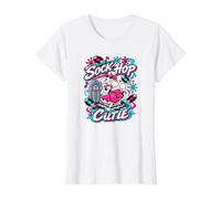 Women's Sock Hop Cutie 1950s Dance Party Poodle Value Graphic T-Shirt