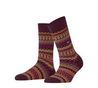 Women's socks Burlington Fair Isle Rouge 36/41