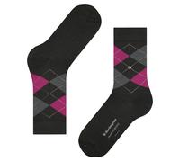 Burlington Women's Marylebone W So Wool Patterned 1 Pair Socks, Black 3001, 3.5-7