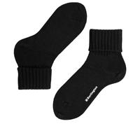 Burlington Women's Plymouth W So Wool Plain 1 Pair Socks, Black 3000, 3.5-7