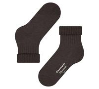 Burlington Women's Plymouth W So Wool Plain 1 Pair Socks, Brown Dark 5235, 3.5-7